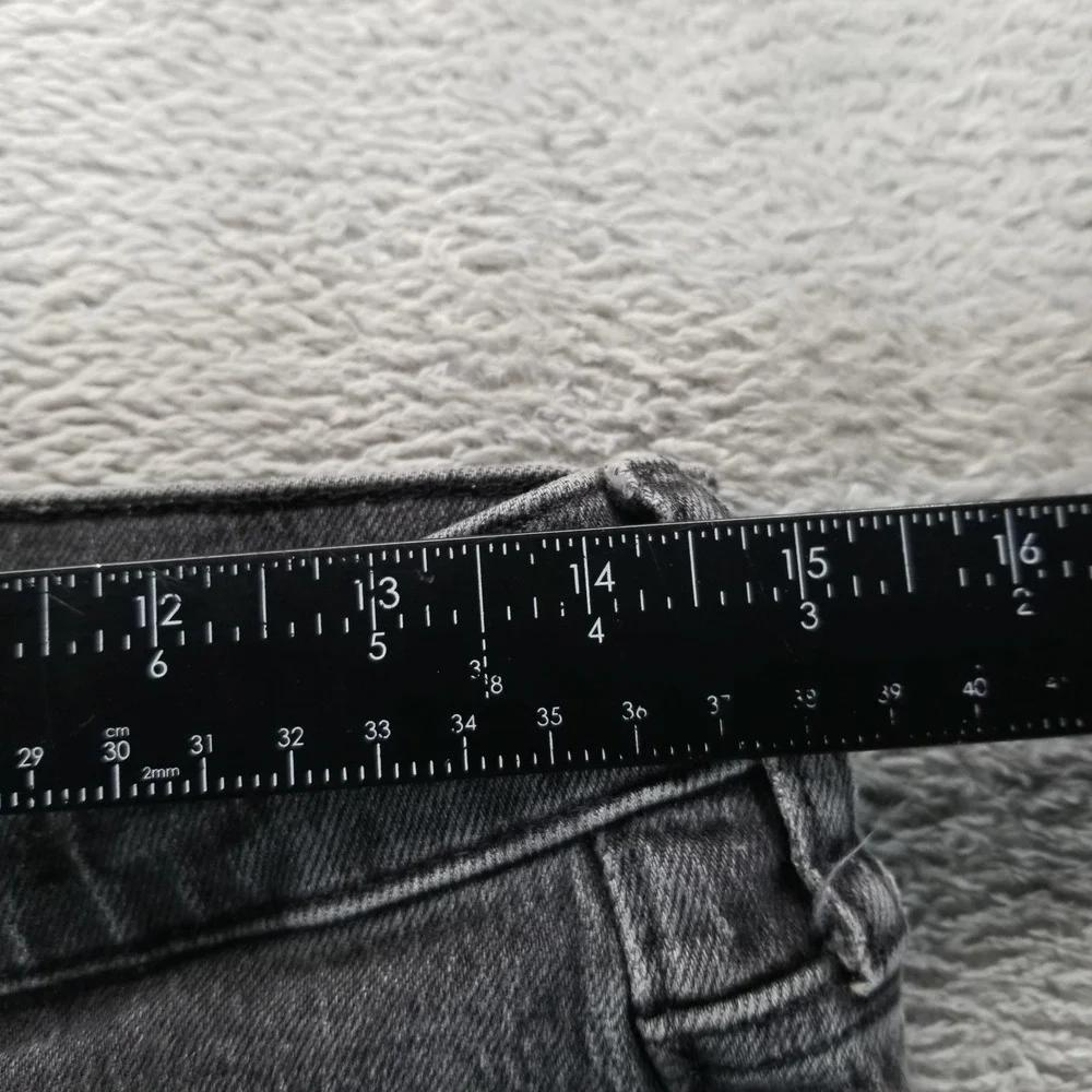 Madewell Jeans‎ Womens 28P Gray Mid Rise Perfect Vintage Charcoal Denim